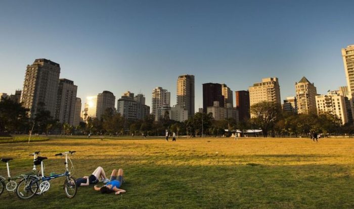 área verde em Itaim Bibi São Paulo