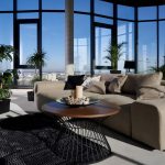 interior de penthouse decorado