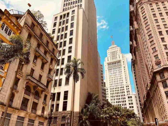 Centro Histórico na zona central de São Paulo