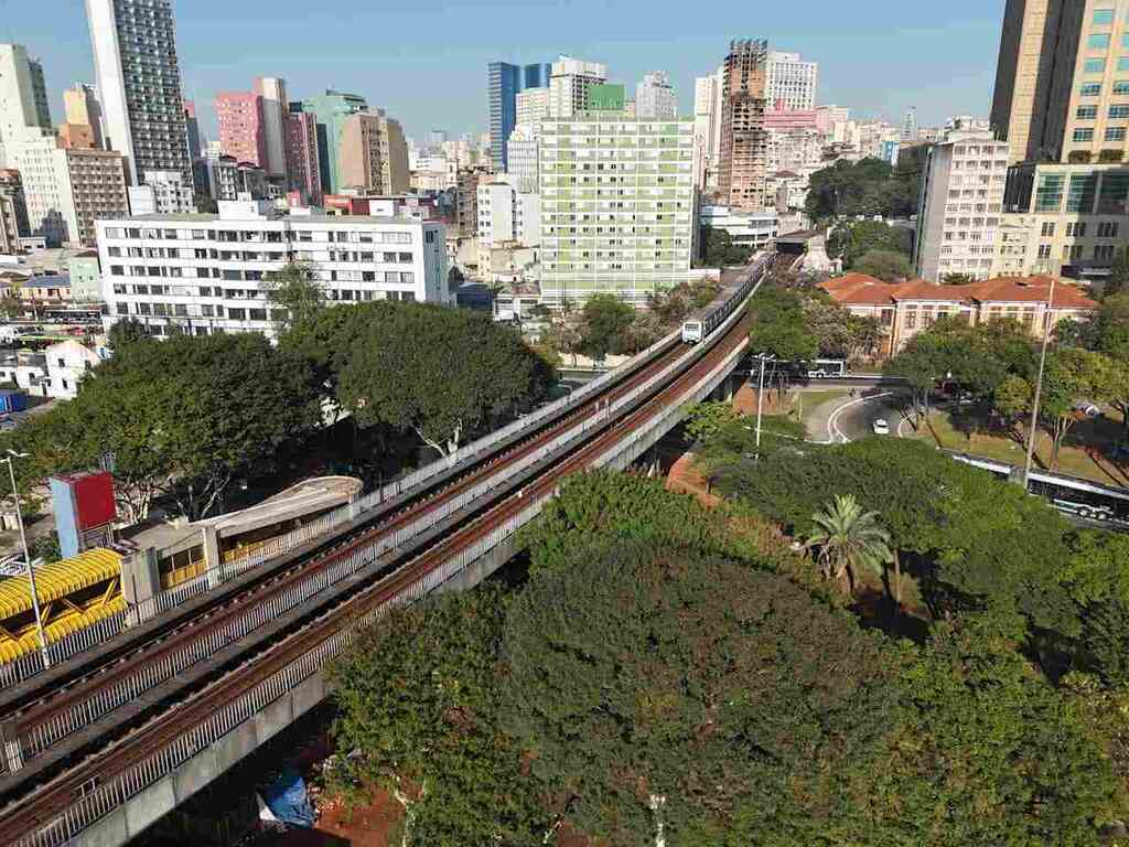 zona central de São Paulo